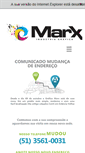Mobile Screenshot of graficamarx.com.br